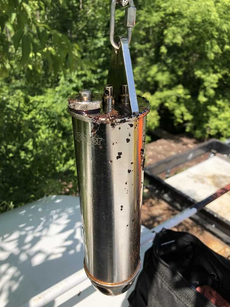 fuel sample - corrosion